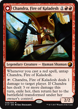 Chandra, Feu de Kaladesh / Chandra, flamme rugissante