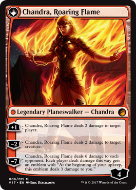 Chandra, Feu de Kaladesh / Chandra, flamme rugissante