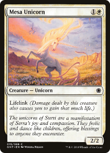 Licorne de mesa