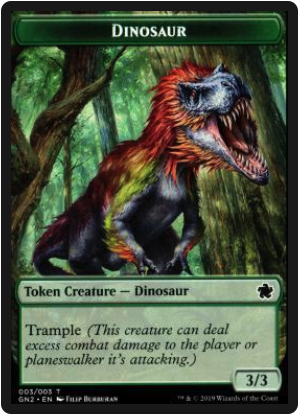 Dragon (5/5, vol) / Dinosaure (3/3)