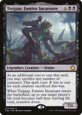 Torgaar, famine incarnée