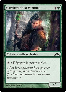 Gardien de la verdure