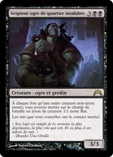 Seigneur ogre de quartier insalubre