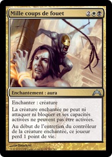 Mille coups de fouet - One Thousand Lashes - Carte Magic The Gathering -  Playin by Magic Bazar