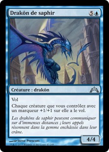 Drakôn de saphir