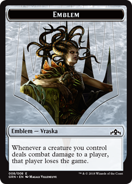 Emblème Vraska, reine des Golgari