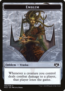 Emblème Vraska, reine des Golgari