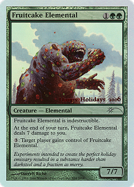 Fruitcake Elemental