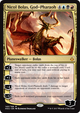 Nicol Bolas, Dieu-Pharaon