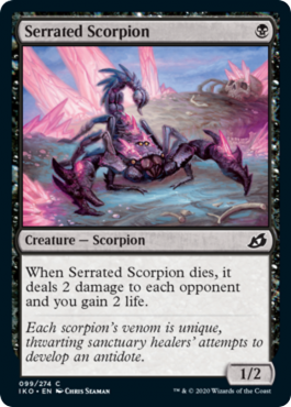 Scorpion barbelé