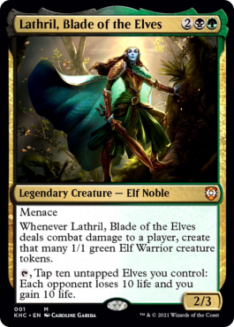 Lathril, lame des elfes