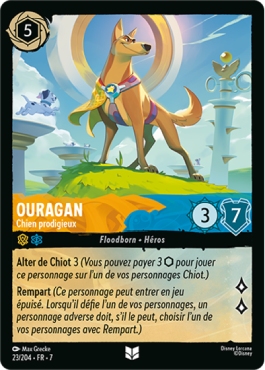 Ouragan - Chien prodigieux