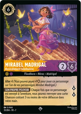 Mirabel Madrigal - Musicalement talentueuse