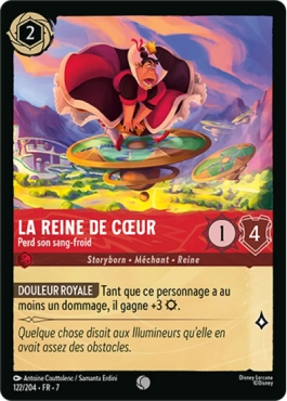 La Reine de Cœur - Perd son sang-froid