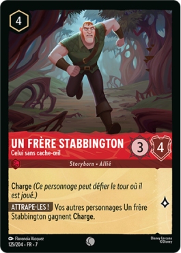 Un frère Stabbington - Celui sans cache-oeil