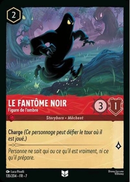 Le Fantôme Noir - Figure de l'ombre