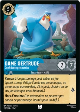 Dame Gertrude - Confidente protectrice
