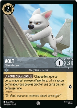 Volt - Chien obstiné