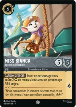 Miss Bianca - Agente indéfectible