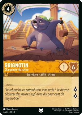 Grignotin - Charpentier du navire