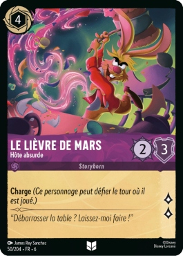 Le Lièvre de mars - Hôte absurde