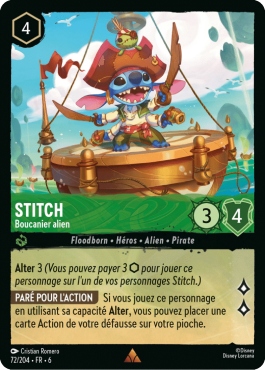 Stitch - Boucanier alien
