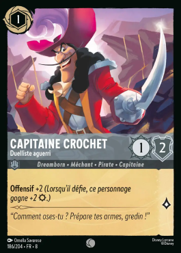 Capitaine Crochet - Duelliste aguerri