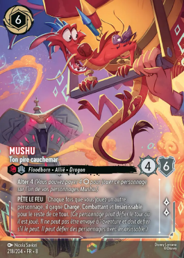 Mushu - Ton pire cauchemar