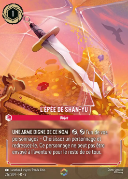 L'épée de Shan-Yu