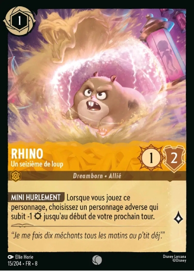 Rhino - Un seizième de loup