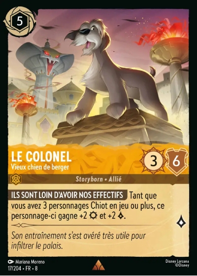 Le colonel - Vieux chien de berger