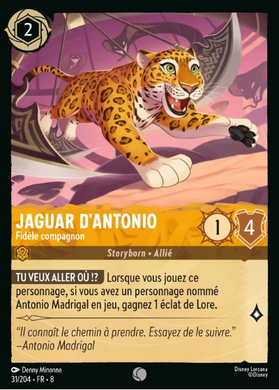 Jaguar d'Antonio - Fidèle compagnon