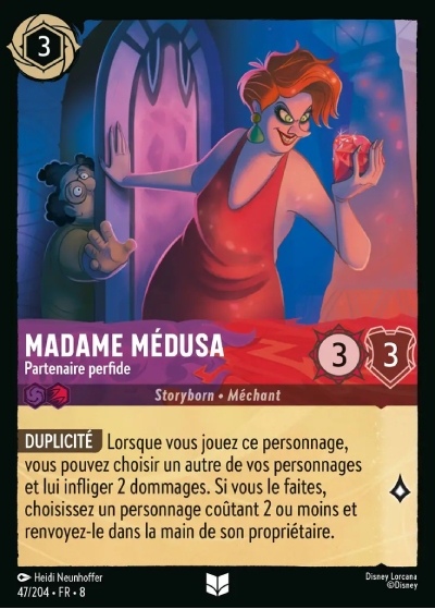 Madame Médusa - Partenaire perfide