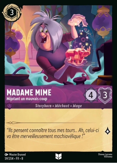 Madame Mime - Mijotant un mauvais coup