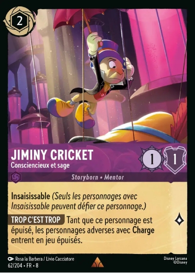 Jiminy Cricket - Consciencieux et sage