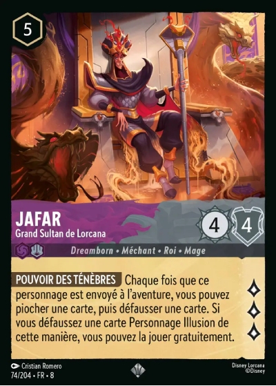 Jafar - Grans Sultan de Lorcana