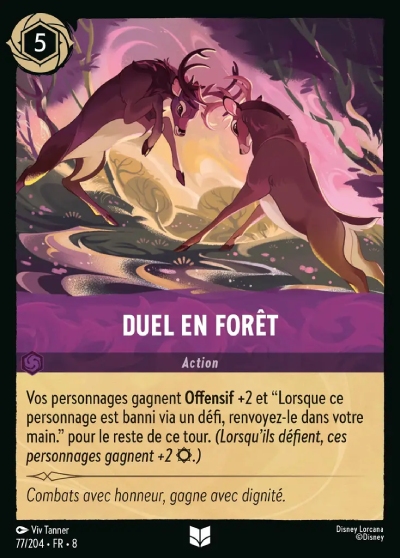 Duel en forêt
