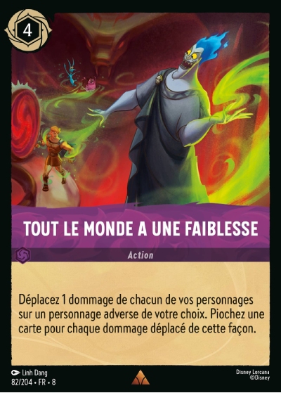Tout le monde a une faiblesse