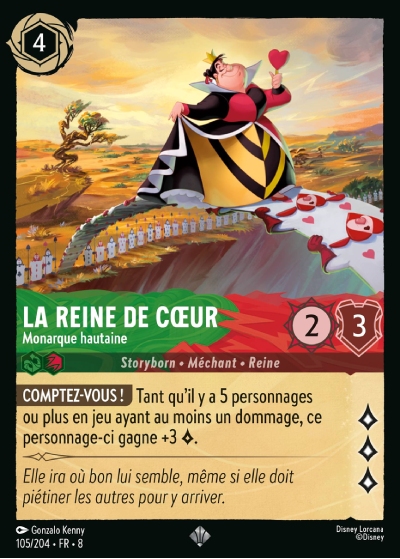 La Reine de Cœur - Monarque hautaine