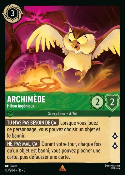 Archimède - Hibou ingénieux