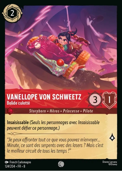Vanellope von Schweetz - Bolide culotté