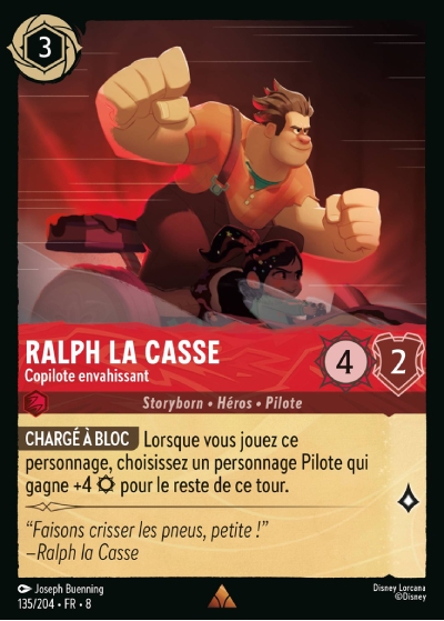 Ralph la Casse - Copilote envahissant