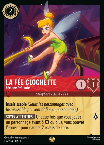 La Fée Clochette - Fée persévérante