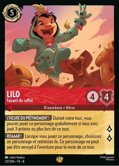 Lilo - Faisant du raffut