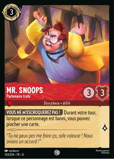 Mr. Snoops - Partenaire trahi