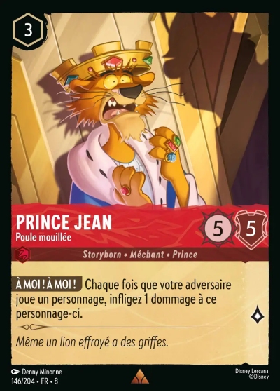 Prince Jean - Poule mouillée