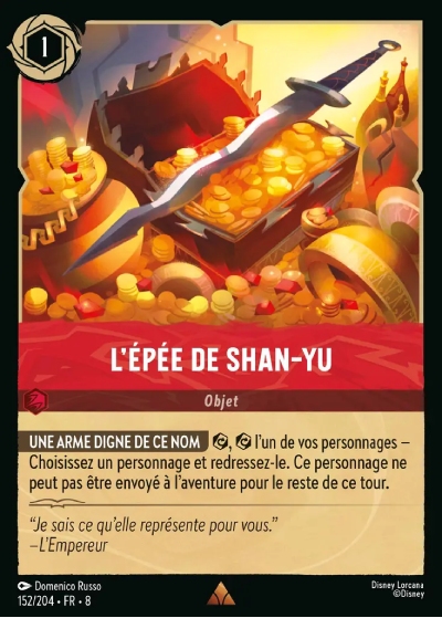 L'épée de Shan-Yu