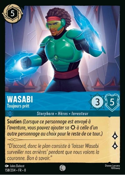 Wasabi - Toujours prêt
