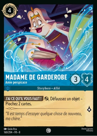 Madame de Garderobe - Amie perspicace