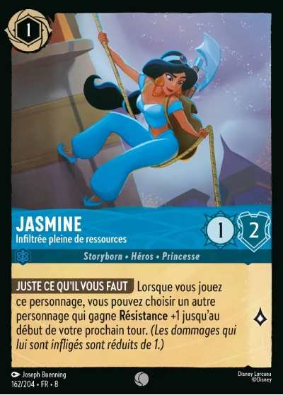 Jasmine - Infiltrée pleine de ressources